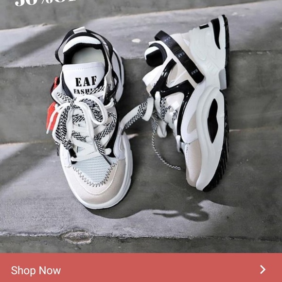 mens vintage breathable dad sneakers